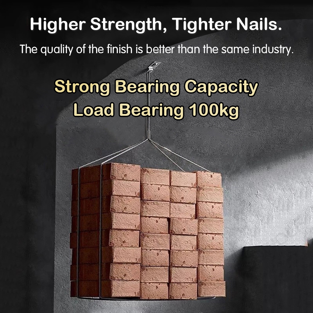 [Free 100 Nails] Heavy Duty Manual Concrete Steel Nail Gun Wall Anchor ...