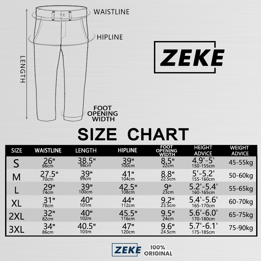 ZEKE B0023 Men's Pants Straight Loose Casual Suit Long Pants For Men ...