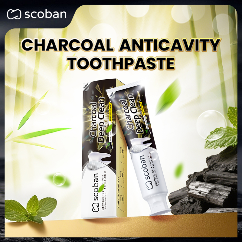 Scoban 100% Japan Imported Charcoal Toothpaste Deep Clean Toothpaste ...