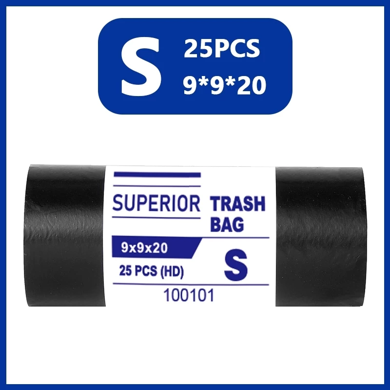 Nikko Trash Bag Makapal Durable Garbage Bag Heavy Duty Trash Bag 100Pcs ...