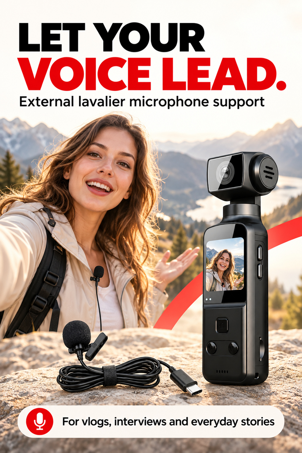 Alston K1 Camera Sports action 4K HD 1.33 inch Video Wireless WIFI ...