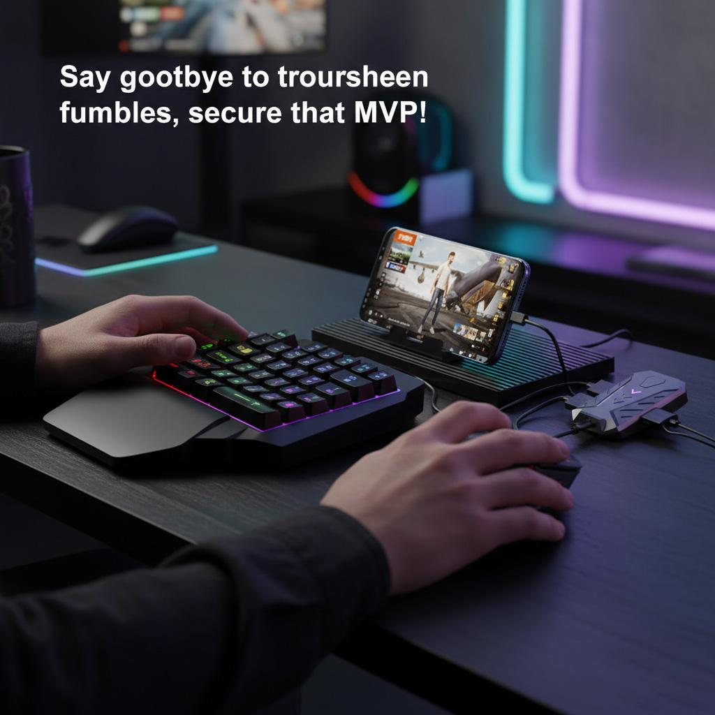 M1 Pro Mobile Controller Game Converter Mouse And Keyboard For PC ...