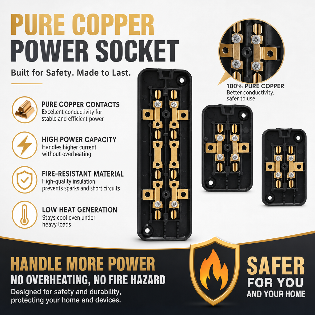 5M Extension Socket Outlets and Extension Cords Charging 2/3/4 Socket ...
