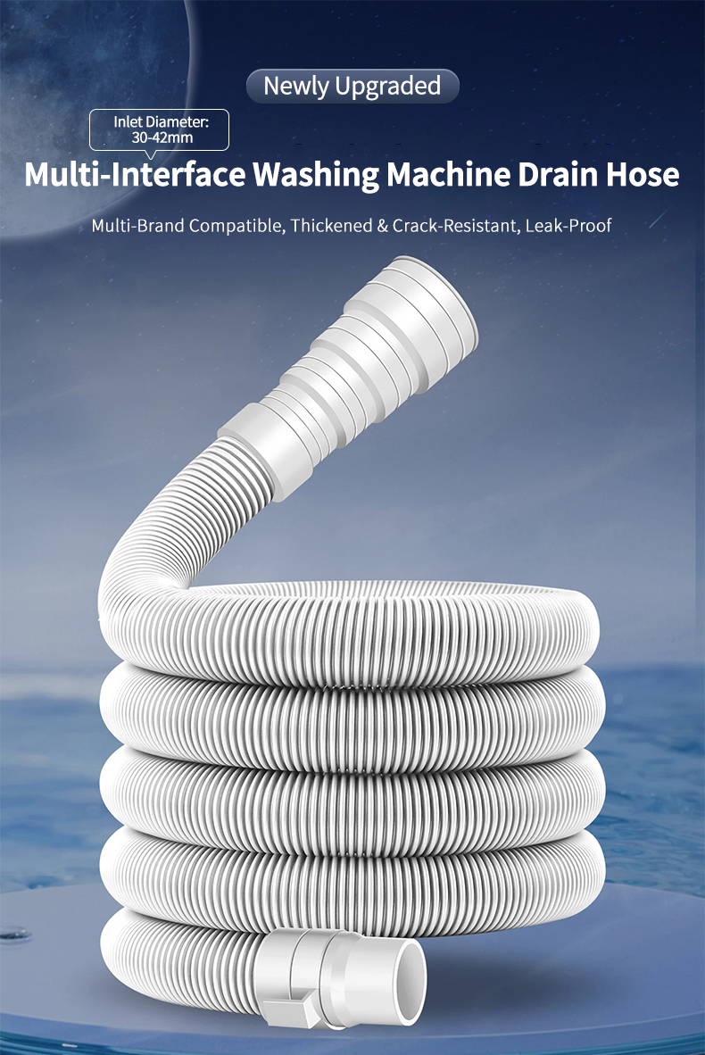 Universal Washing Machine Drain Hose Extension 1.5/ 2/3/5M with ...