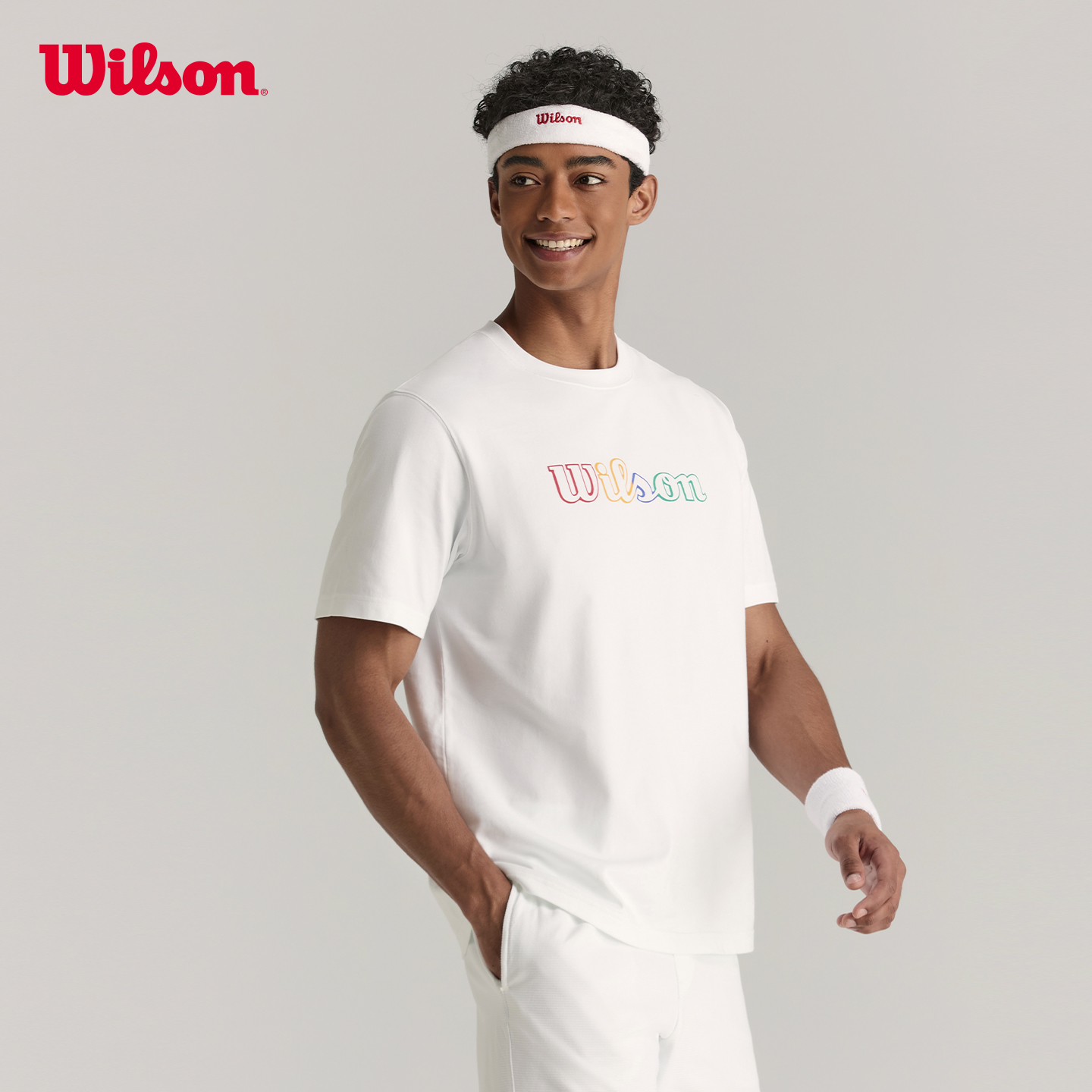 Quick-Dry | Wilson Men Daily Tennis Courtview Graphic Tee Pickleball ...