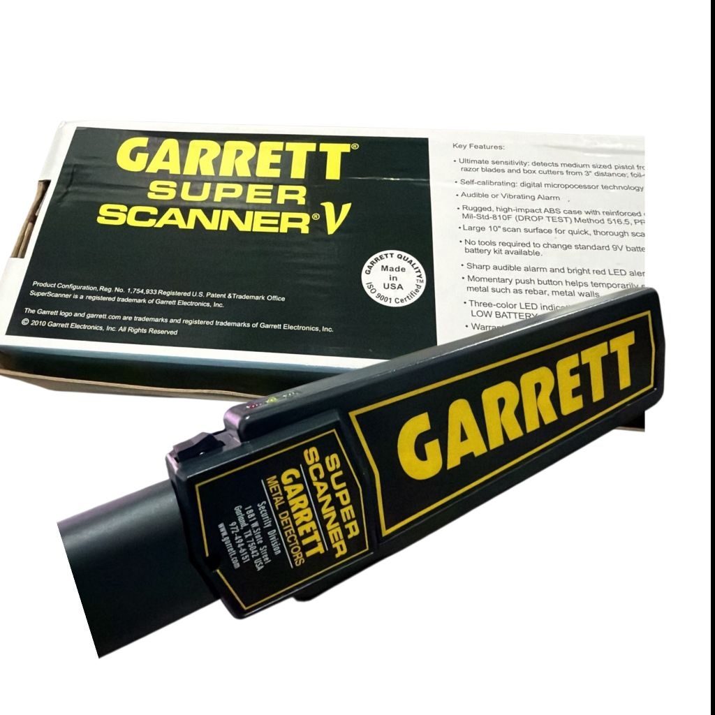 Garrett Super Scanner V Metal Detector | Shopee Philippines