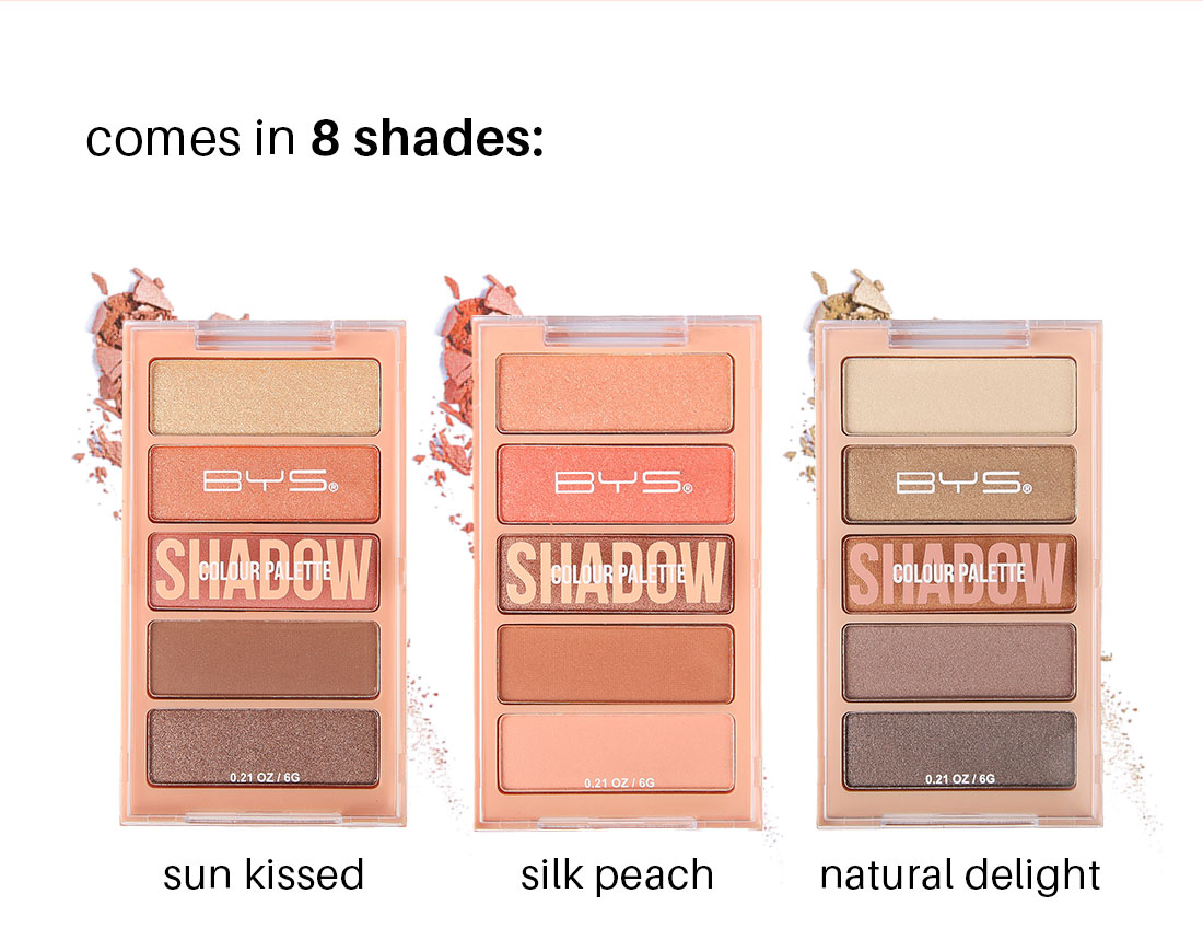 BYS Matte Eyeshadow 5PC | Shopee Philippines