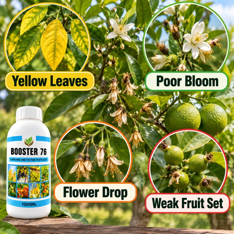 Booster 76 1000ML Flower & Fruit Set Booster for Fruits Vegetables ...