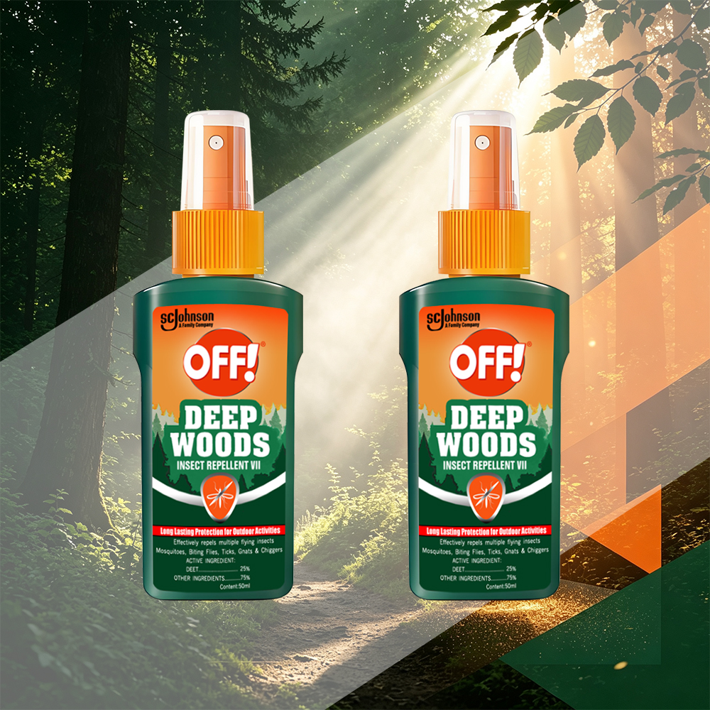 OFF! Deep Woods Sportsmen Bug Spray Spritz Long Lasting Repellent for ...