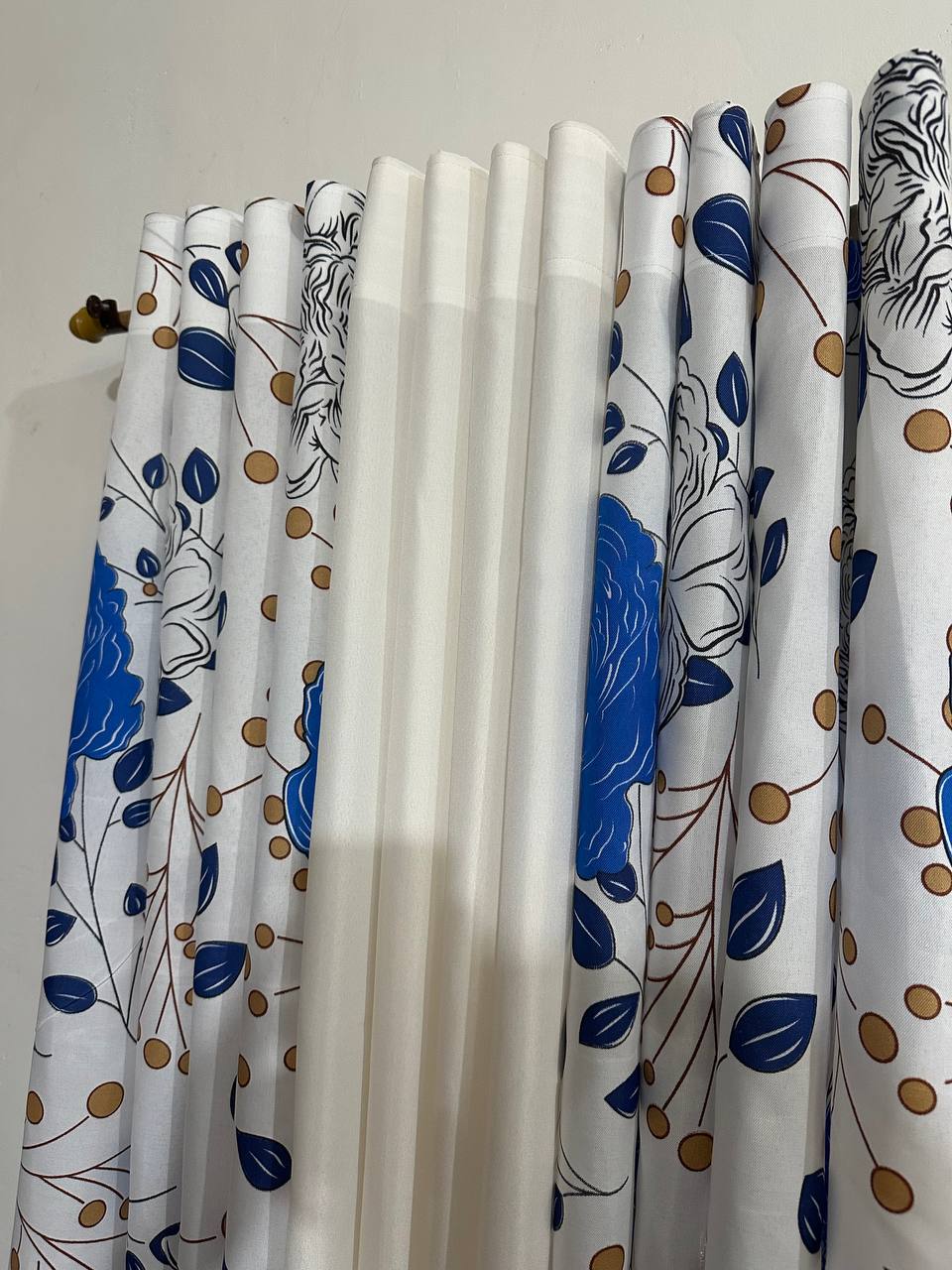3in1 Camella Blue Ring Curtain Sold Per Pc or Set | Shopee Philippines