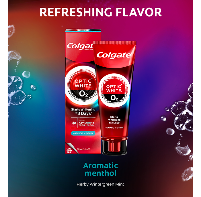 [BUY 1, FREE 1] Colgate Optic White O2 Toothpaste - Aromatic Menthol ...