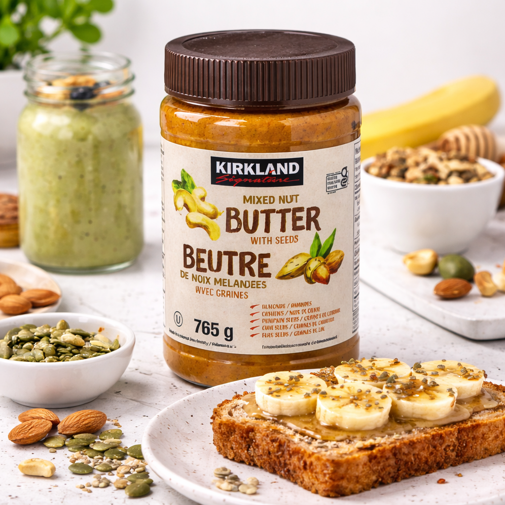 Kirkland Signature Mixed Nut Butter with Seeds 765g | Shopee Philippines