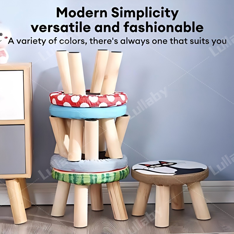 Children's Stool Sofa Stool Soft Stool Shoe Changing Stool Dining Stool ...