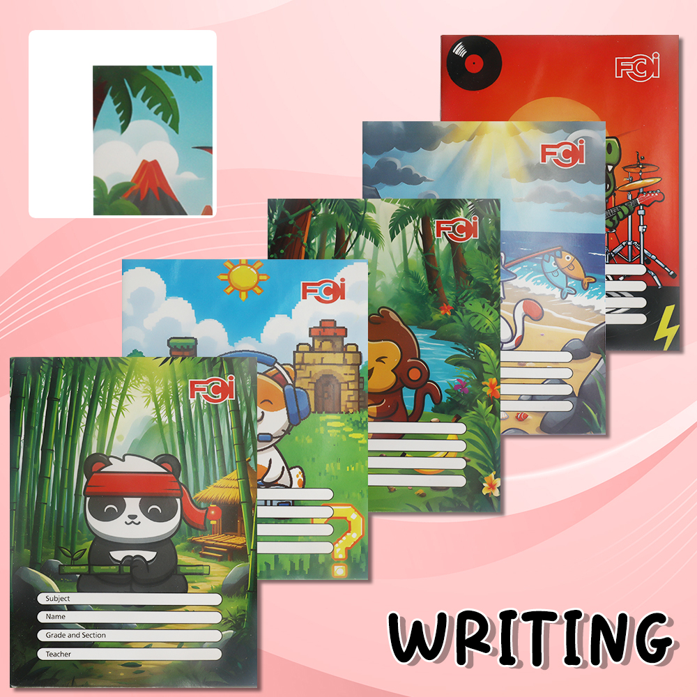 FCI Writing Notebook 10pcs (SOLD PER REAM) Quality Paper, Durable Cover ...