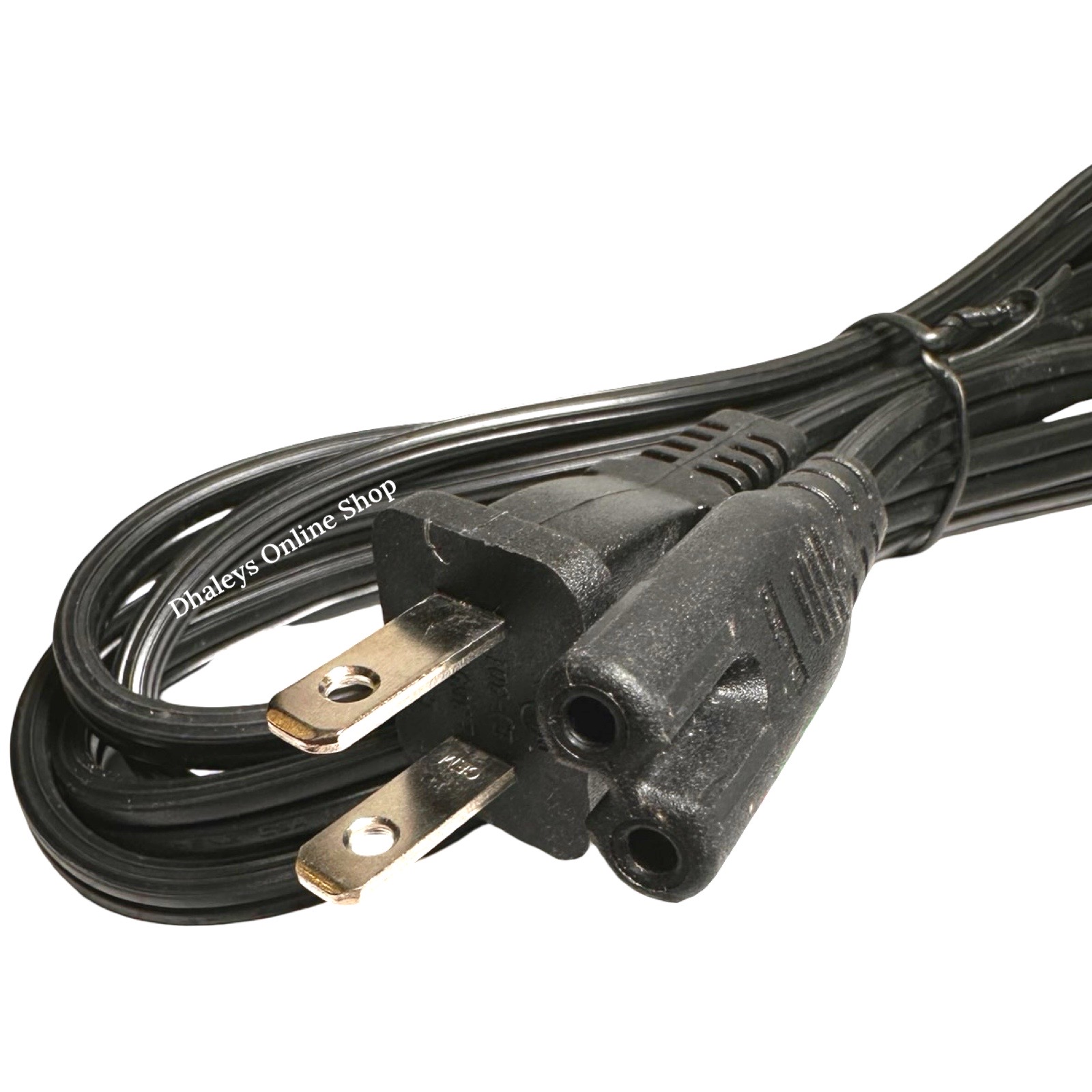 Heavy Duty Universal Figure-8 Power Cord IEC C7 2-Prong Cable for TV ...