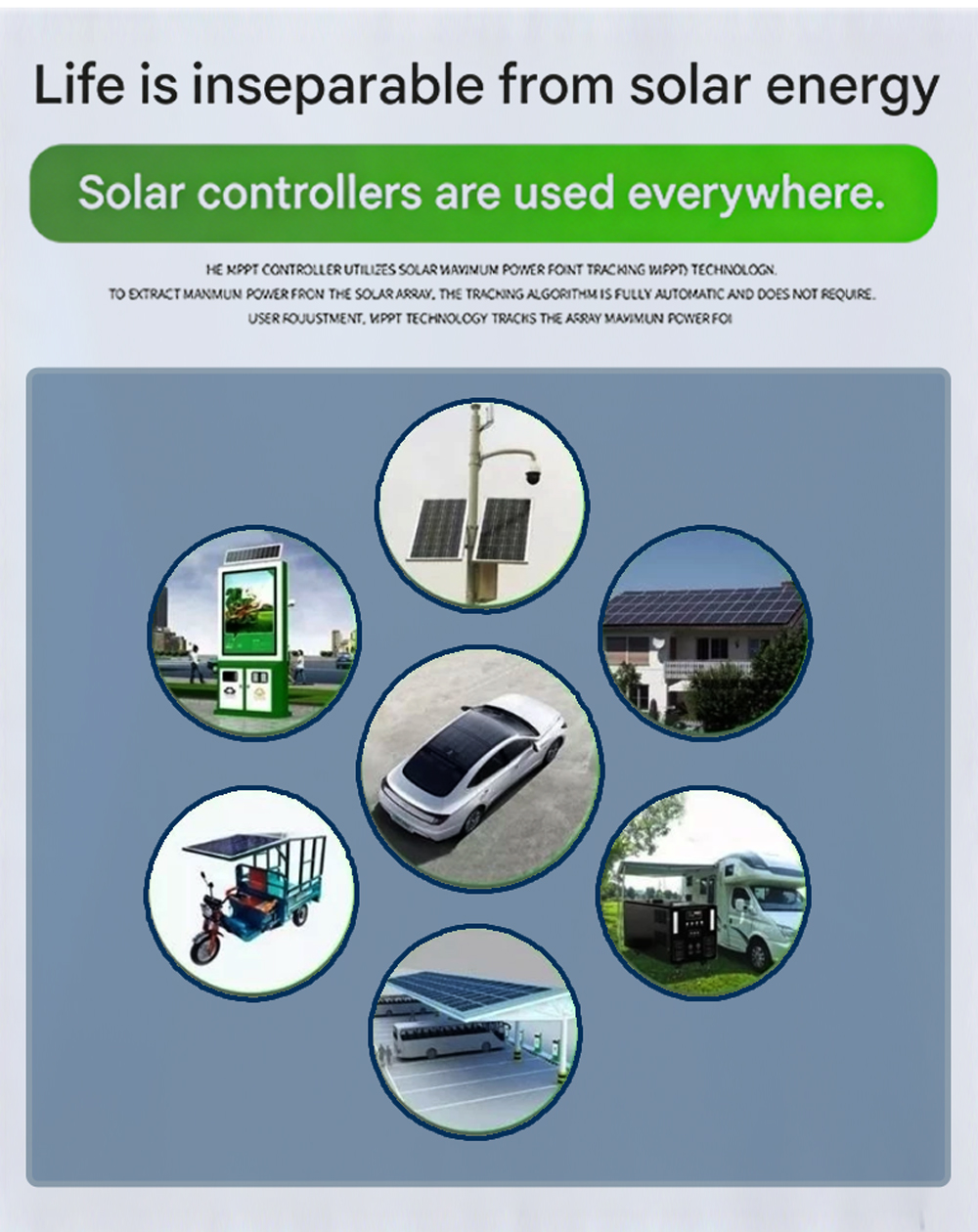 ELEJOY MPPT Step Down Up Solar Controller - Real Time Tracking, High ...