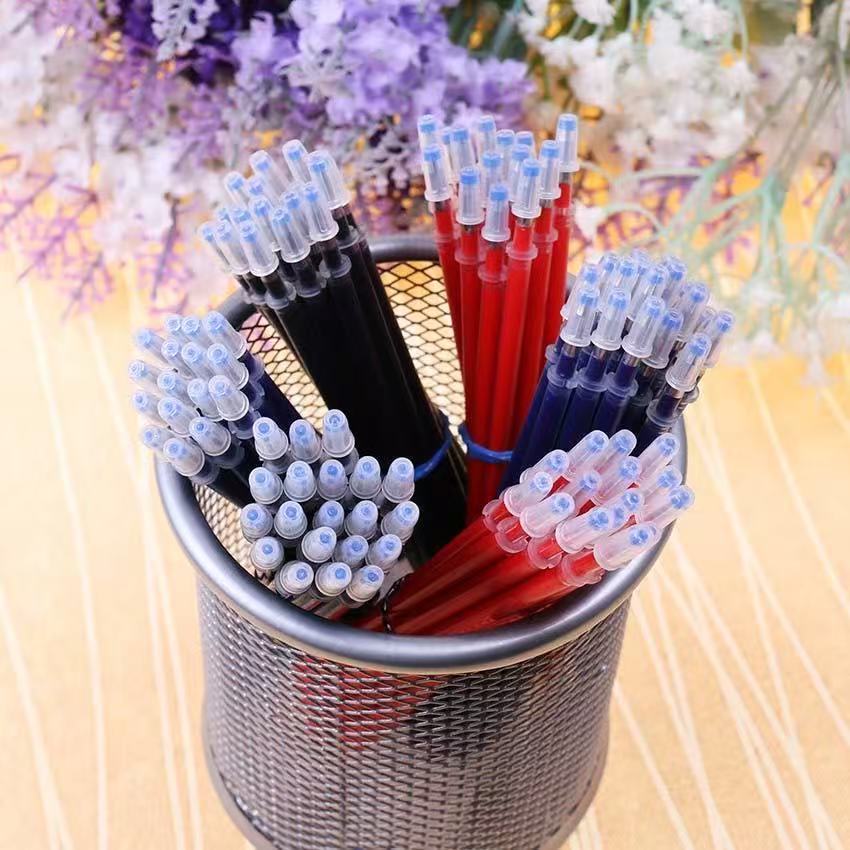 50Pcs Black Gel Pen Refills 0.5mm Standard Universal Replacement Ink ...