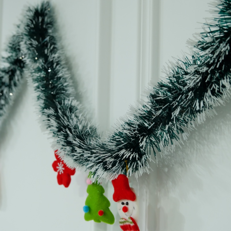 2M Christmas Garland Home Party Wall Door Decor Xmas Tree Ornaments ...