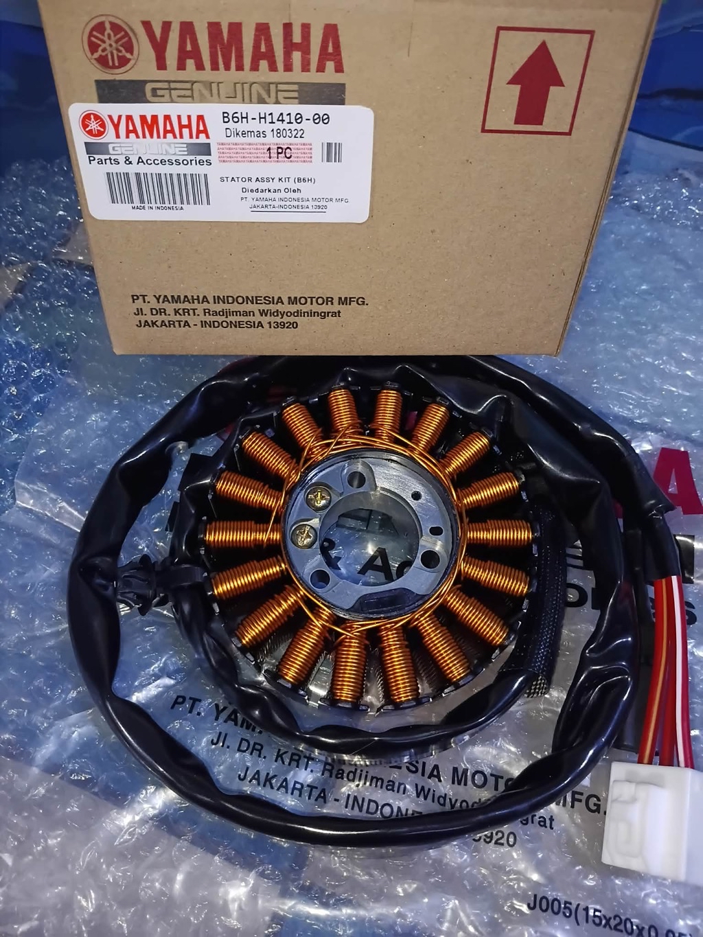 GENUINE Stator assembly yamaha aerox v1 v2/nmax 155 | Shopee Philippines