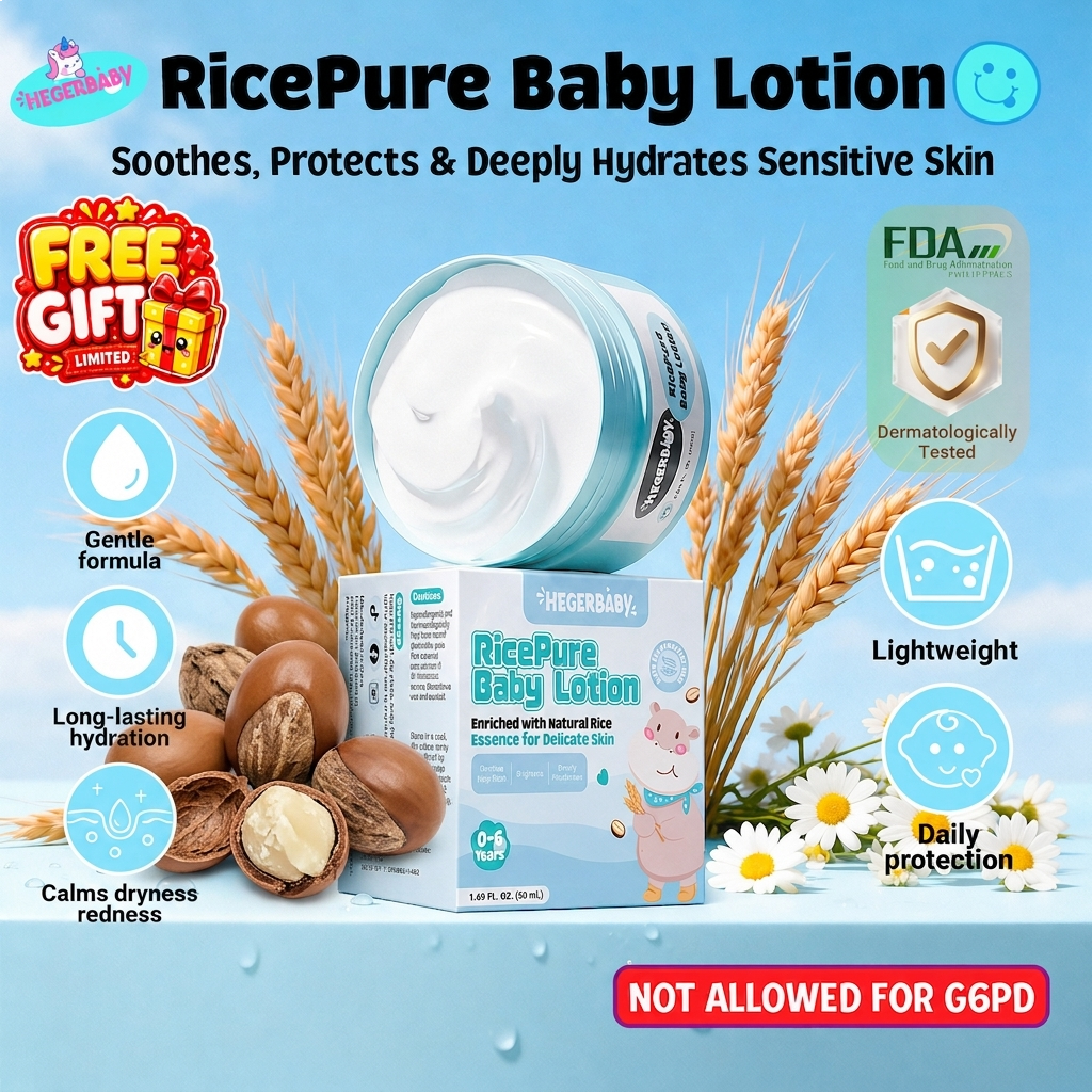 Hegerbaby RicePure Baby Lotion 50ml Pack of 1 | Shopee Philippines