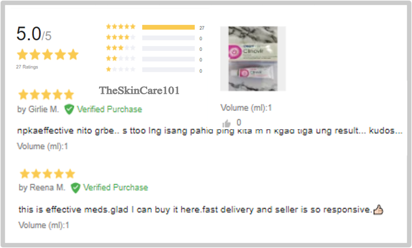 Clinovir Acyclovir Cream 5 grams Skin Care. | Shopee Philippines