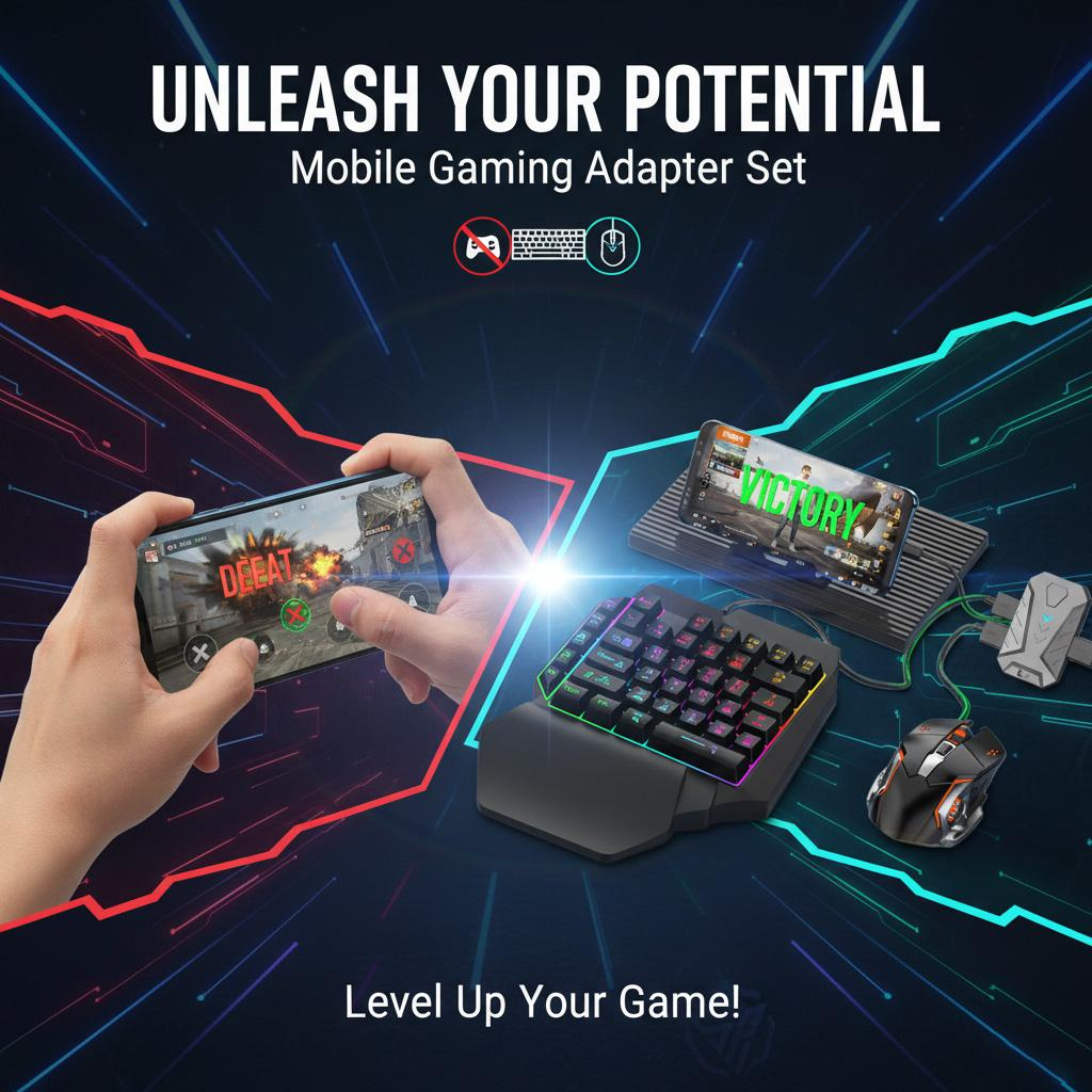 M1 Pro Mobile Controller Game Converter Mouse And Keyboard For PC ...