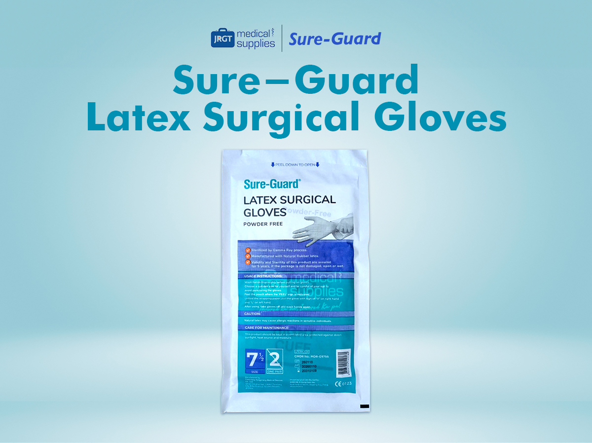 Sure Guard Sterile Latex Surgical Gloves Per Piece | Shopee Philippines