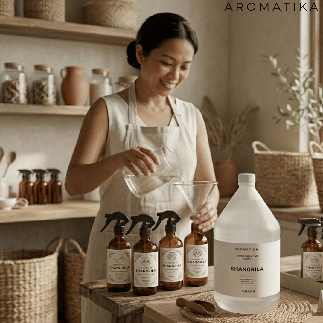 1 GALLON Hotel Home Fragrance Disinfectant - Fresh Bamboo Shangrila ...