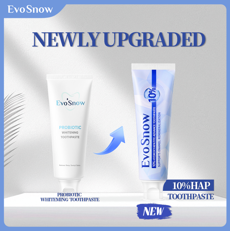 EvoSnow 10% HAP Toothpaste 100g Blueberry Mint | Enamel Repair ...