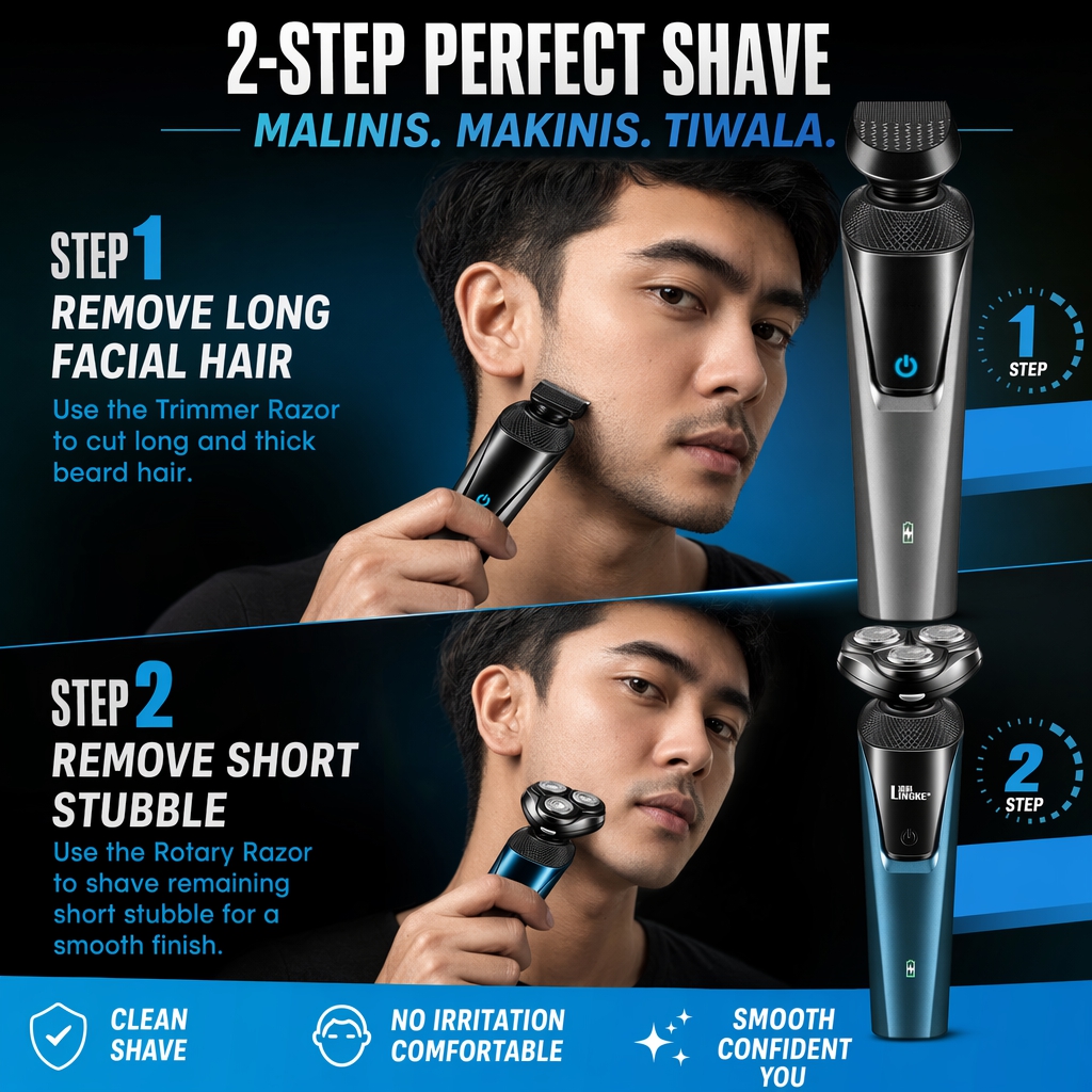 SYCAT Shaver for Men Single/3in1 Razor For Men Electric Shaver ...