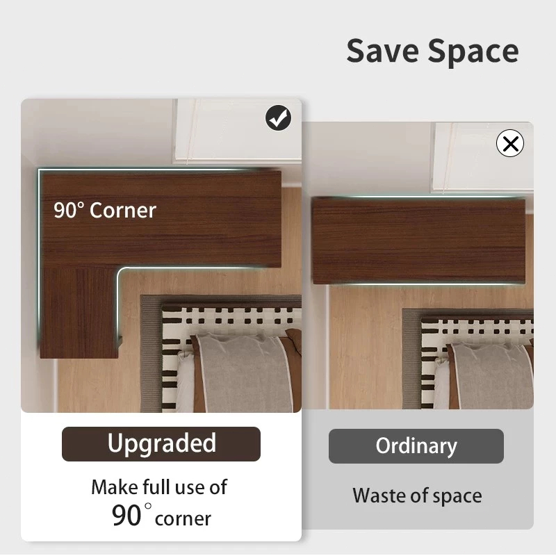 L-Shaped Corner Table Gaming Table Computer Desk Office Desk Study ...