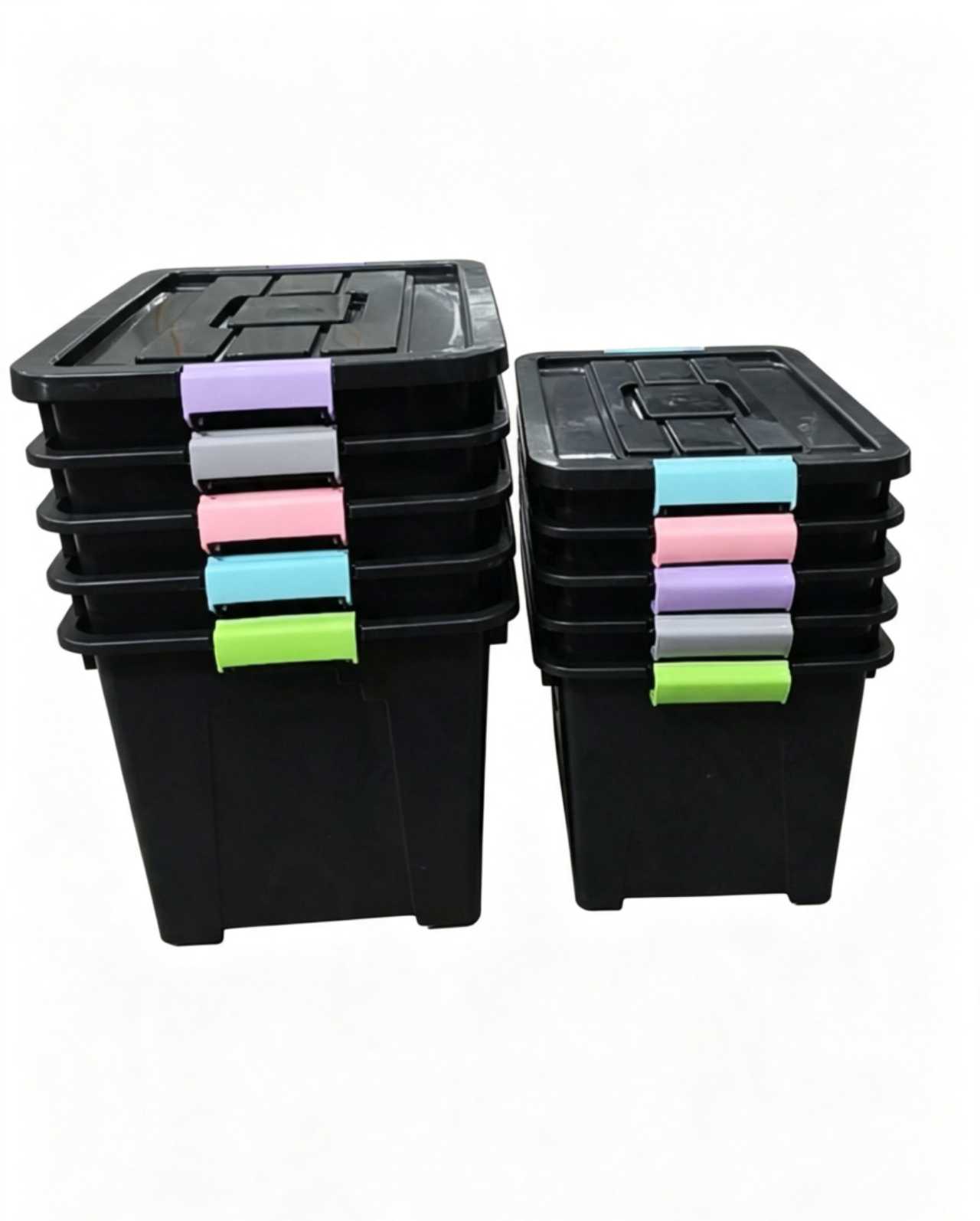 ANGHEL HIGH QUALITY 30 LITERS & 50 LITERS STORAGE BOX WITH COLORED ...