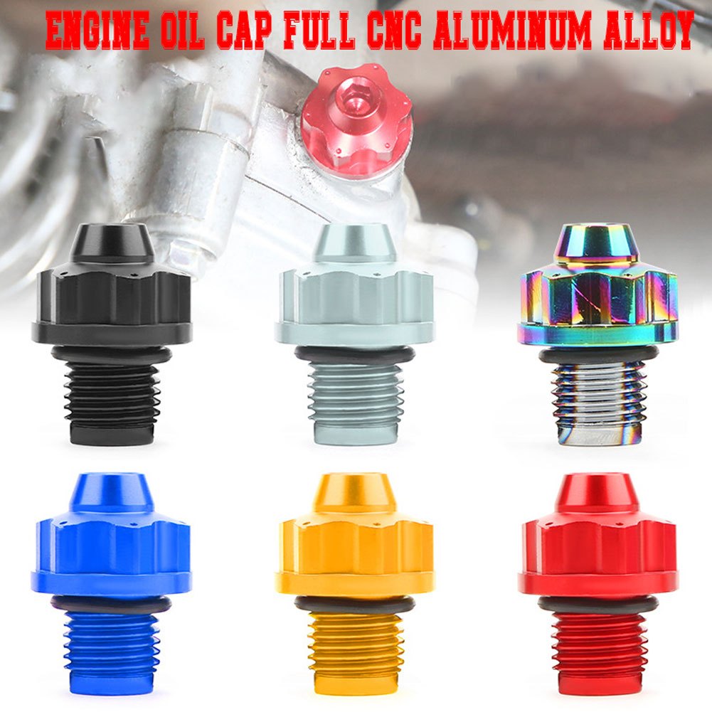 CNC Gear Oil Cap for Nmax Aerox v1 v2 v3 XMAX | Yamaha Motorcycle Alloy ...