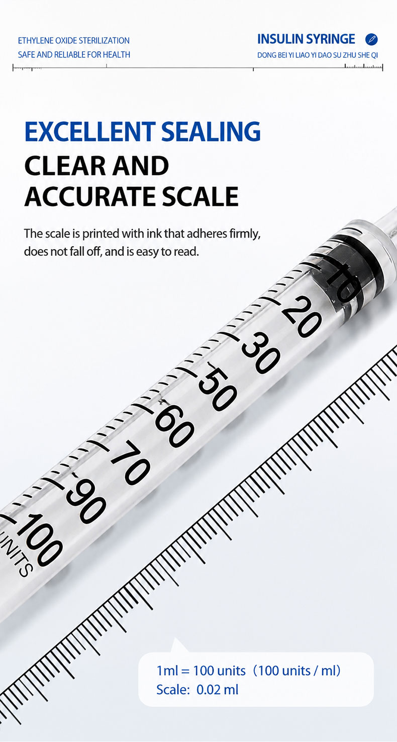 Insulin Syringe 1ml U‑100 31G Individually Packaged | Shopee Philippines