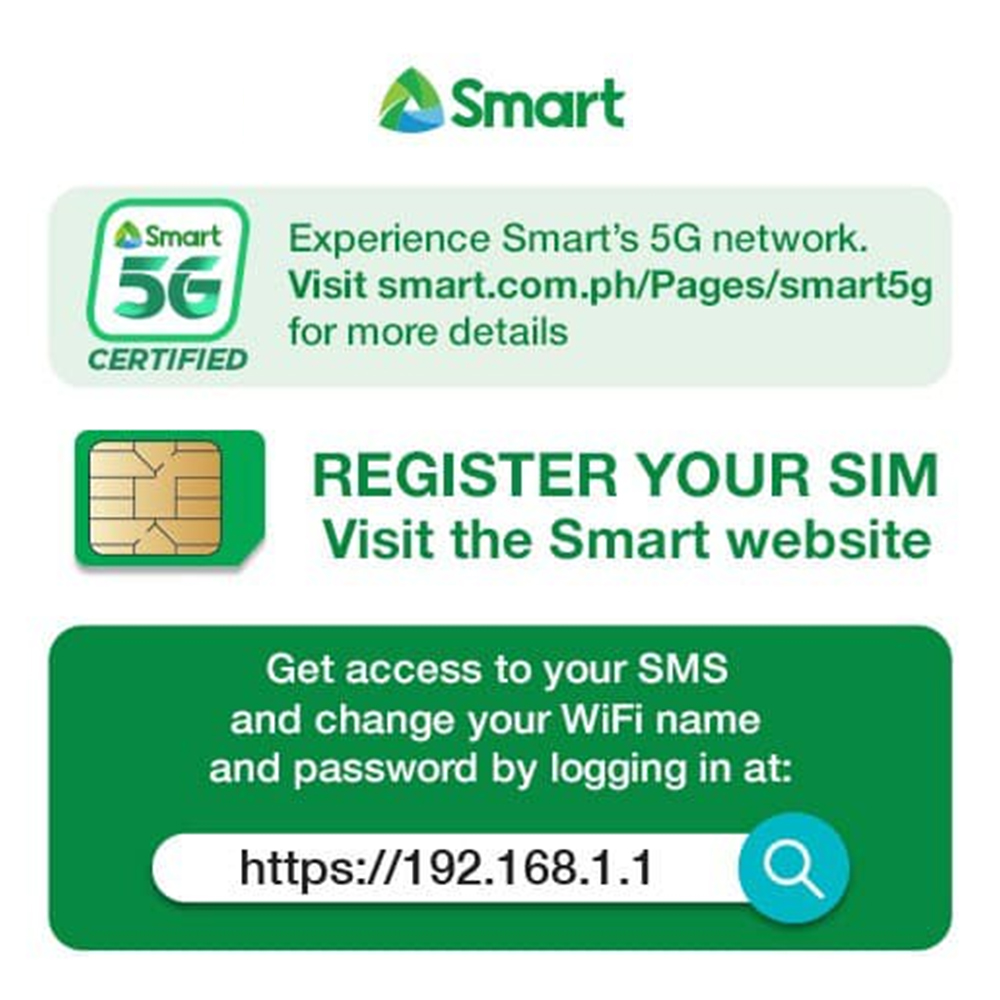 [Promo] Smart 5G Max Home WiFi (H153-381) | Shopee Philippines