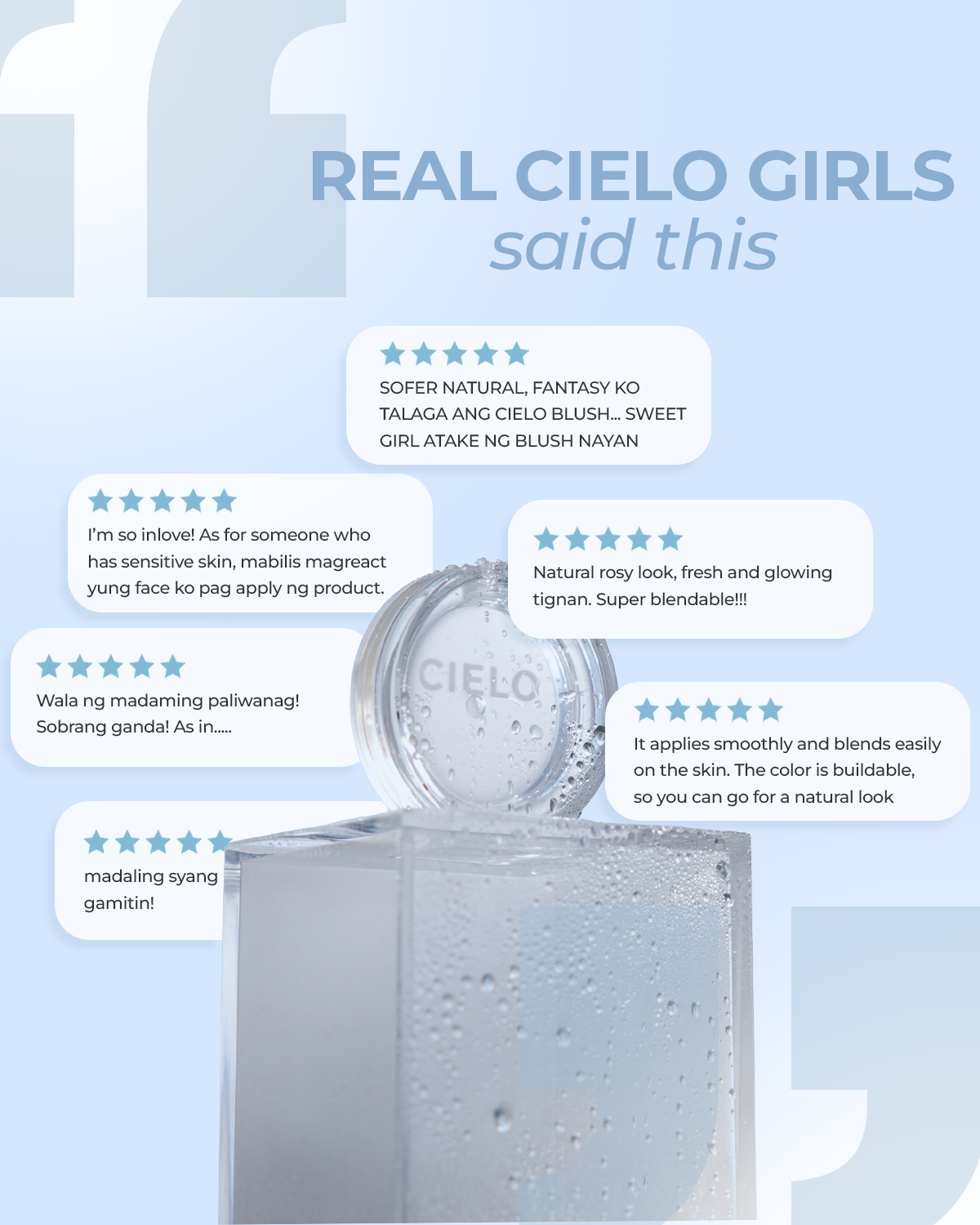 CIELO - Clear Jello Blush 4g | Jelly Lip & Cheek Tint | Color-Adapting ...