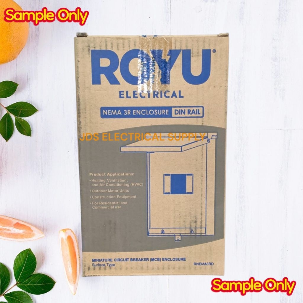 ROYU Electrical NEMA 3R Enclosure DIN Rail Miniature Circuit Breaker ...