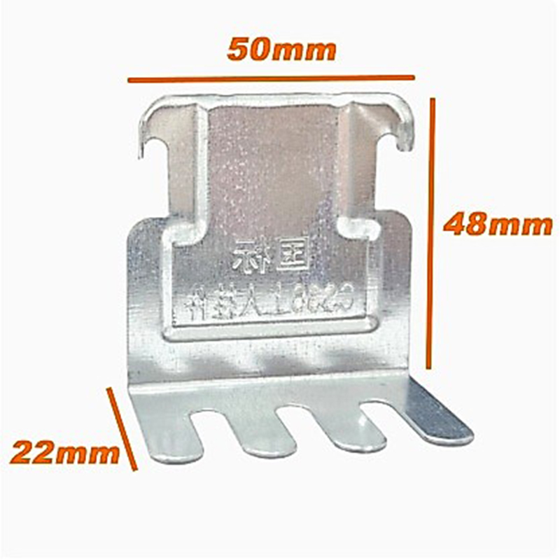 100/300/500PCS W Clip Double Furring Wall Clip Metal Ceiling C-Channel ...