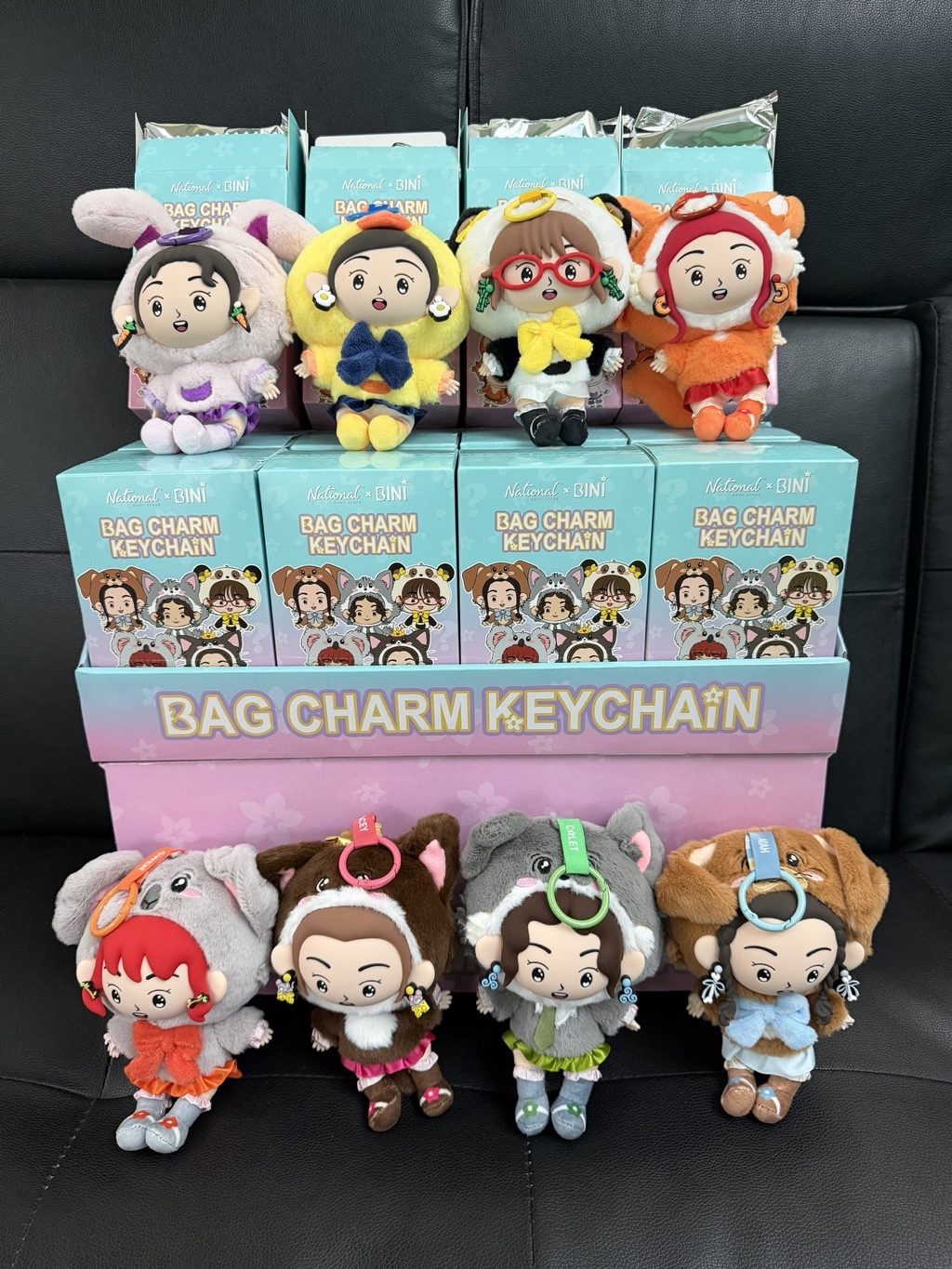 NBS X BINI Bag Charm Keychain National Book Store OFFICIAL Merch ...