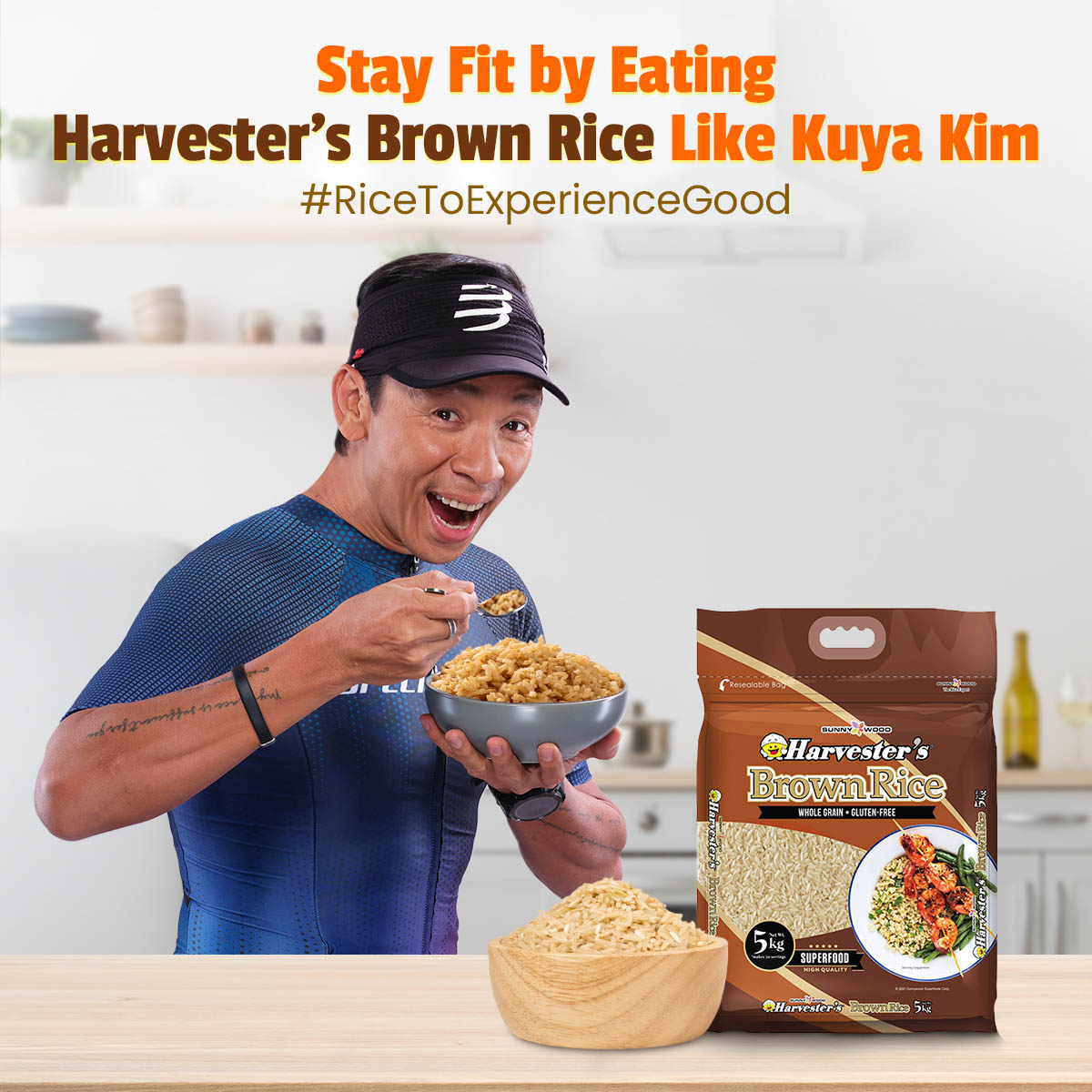 Harvester's Healthy Brown Rice 5kg | Shopee Philippines