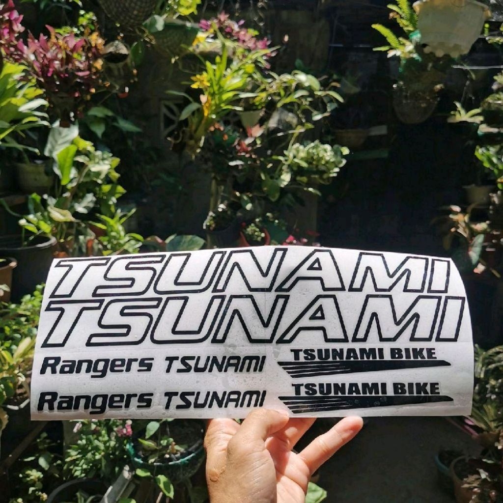tsunami snm 100, tsunami ranger vinyl decals sticker stencil waterproof ...