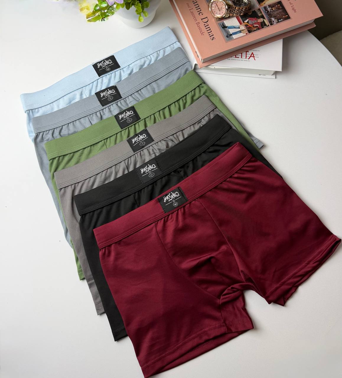6PCS High Quality Random CA Cotton Boxerbrief for Men - Menswear ...