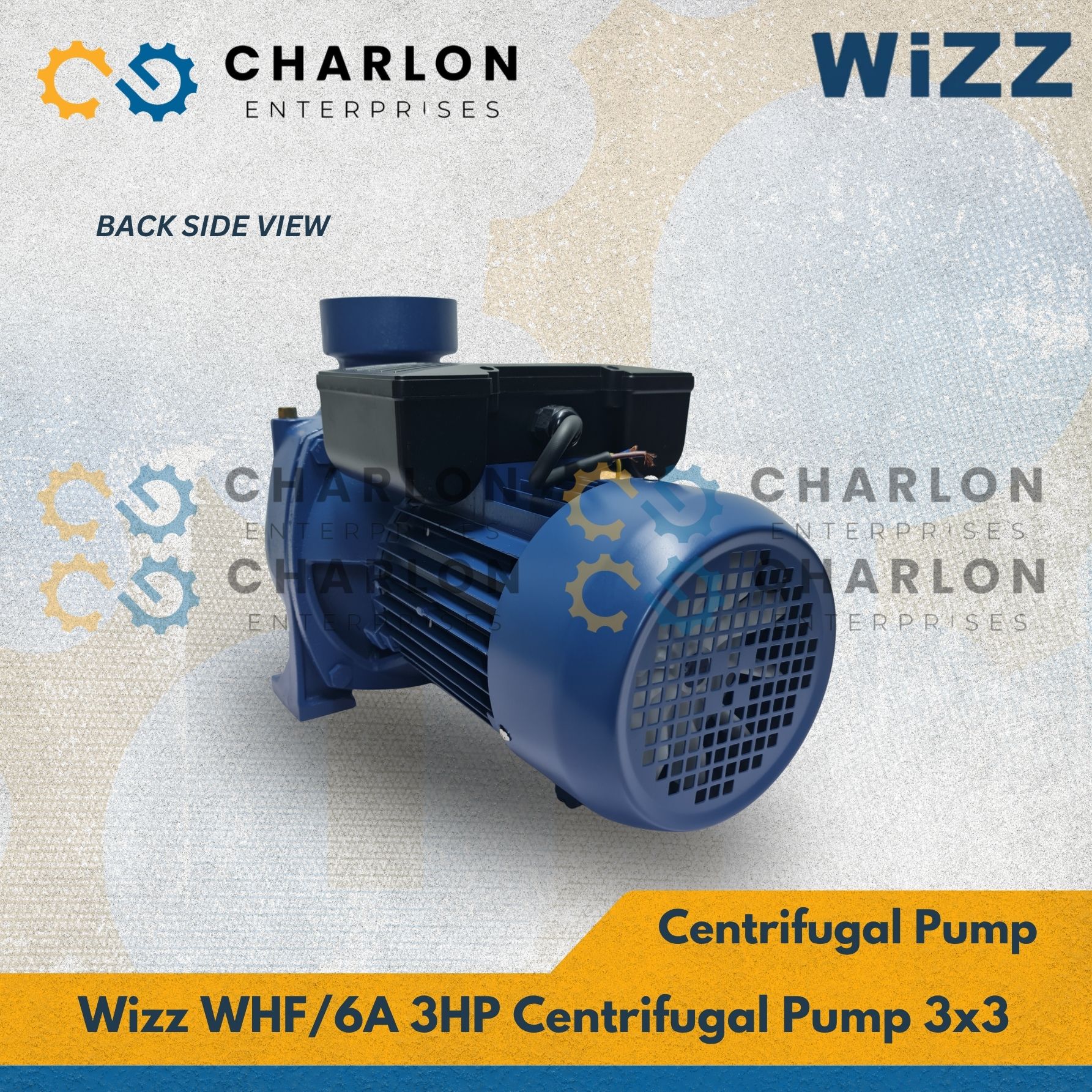 Wizz C-WZ-WHF/6A 3HP Centrifugal Pump 3x3 | Shopee Philippines