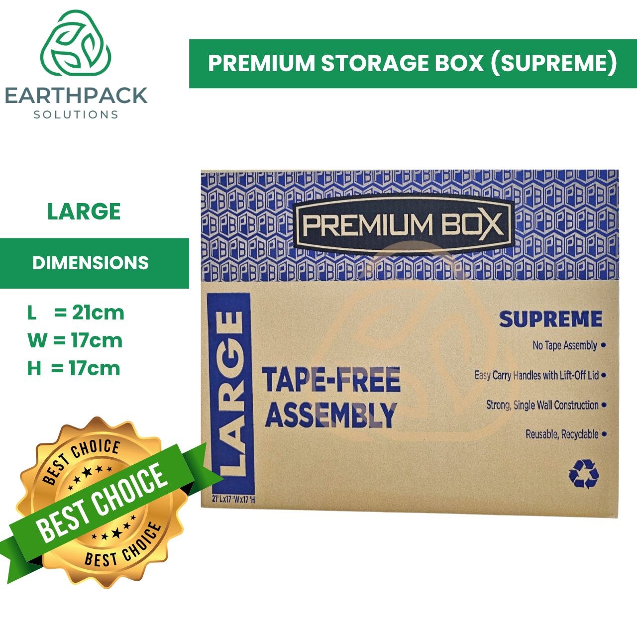 Sepreme Storage Box Large Free Tape | Shopee Philippines