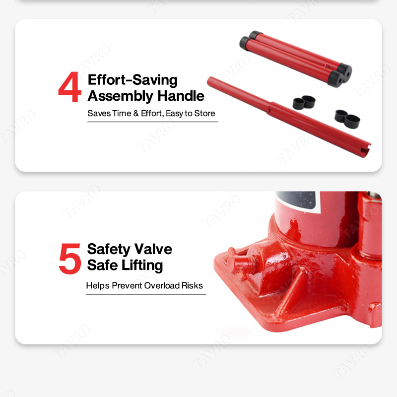 2/5/10/20/32 Tons Hydraulic Jack Car Hydraulic Jack Heavy Duty Bottle ...