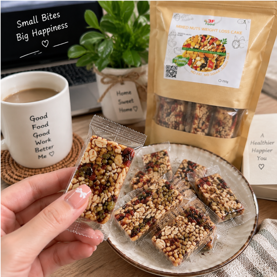 Keto Friendly Mixed Nuts Cake | Low Sugar Snack | Premium Nut Dessert ...