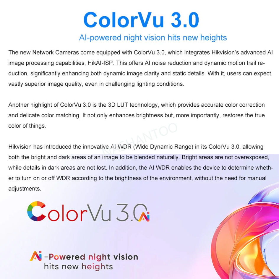 (2026) HIKVISION DS-2CD1147G3-LIU 4MP ColorVu 3.0 Smart Hybrid Light ...