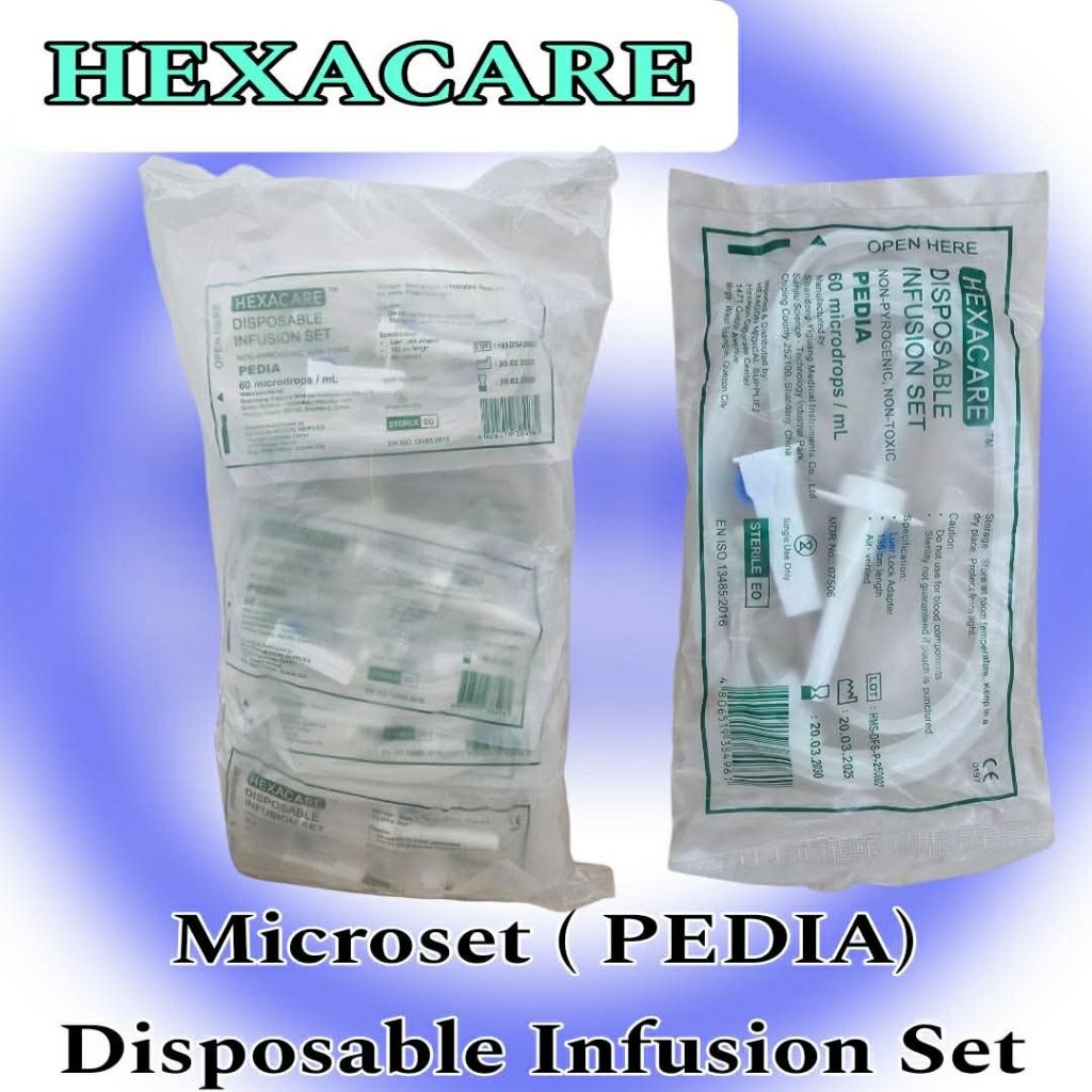 Microset PEDIA and Macroset ADULT IV Infusion Set by (HEXACARE ...
