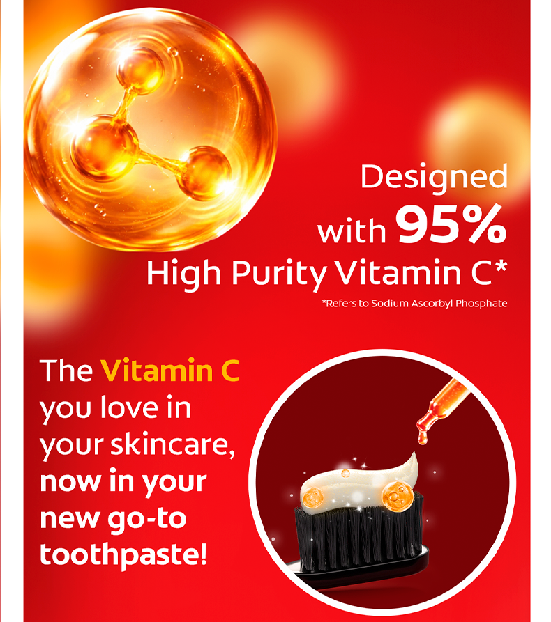 Colgate Vitamin C Toothpaste 80gx4 + Fresh Confidence White Blast ...