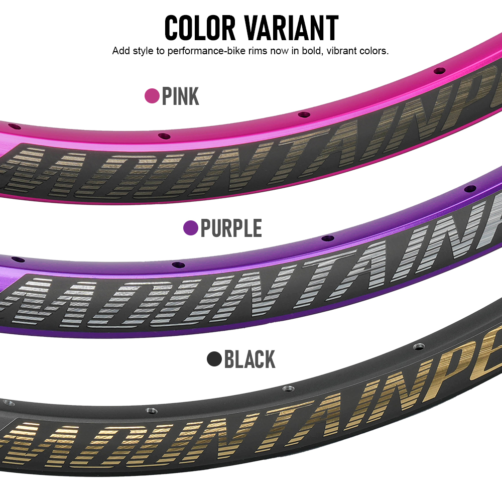MOUNTAINPEAK Colorful Mountain Bike RIM 27.5/29er Ultra-Light Long ...